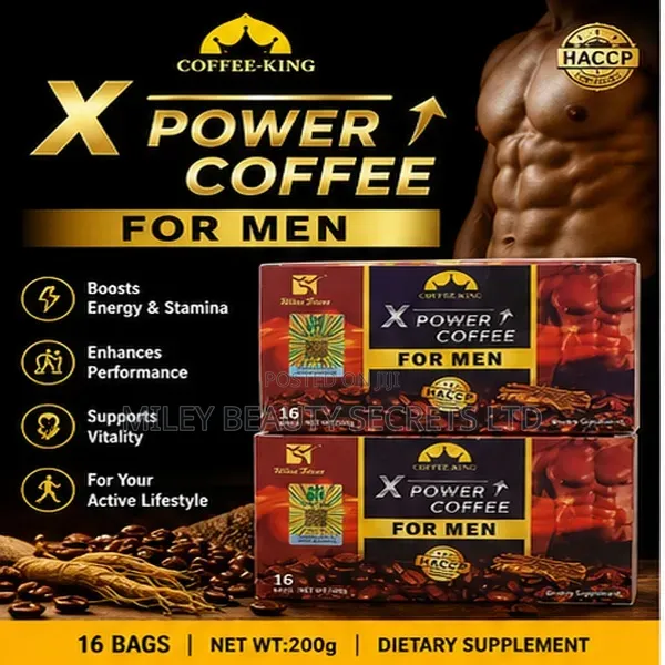 X Power Coffee for Men — Fuel Your Day