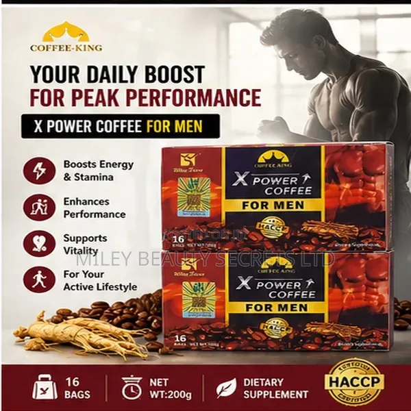 X Power Coffee for Men — Fuel Your Day