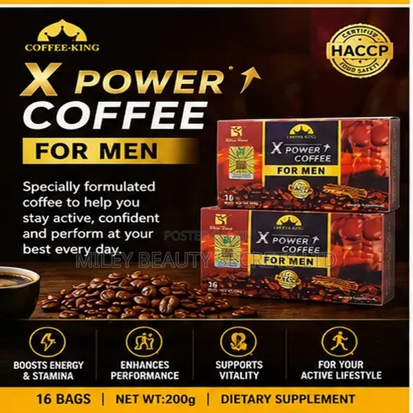 X Power Coffee for Men — Fuel Your Day