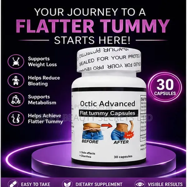 Octic Advanced Flat Tummy Capsules — 30 Capsules