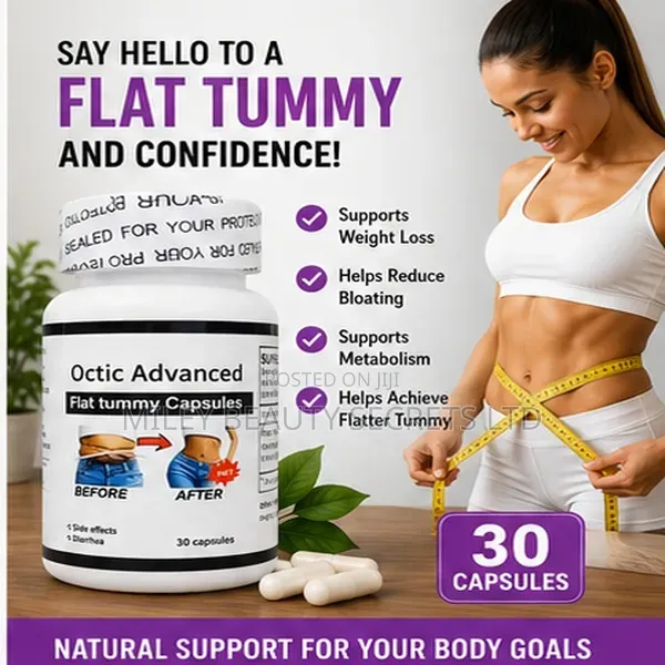 Octic Advanced Flat Tummy Capsules — 30 Capsules