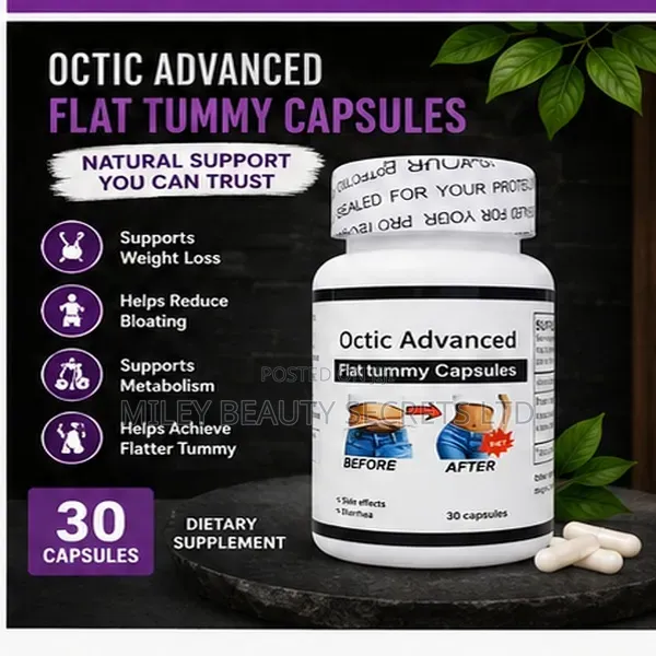 Octic Advanced Flat Tummy Capsules — 30 Capsules