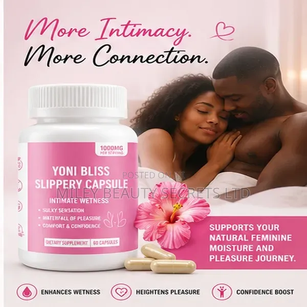 Yoni Bliss Slippery Capsule — Intimate Wellness Support