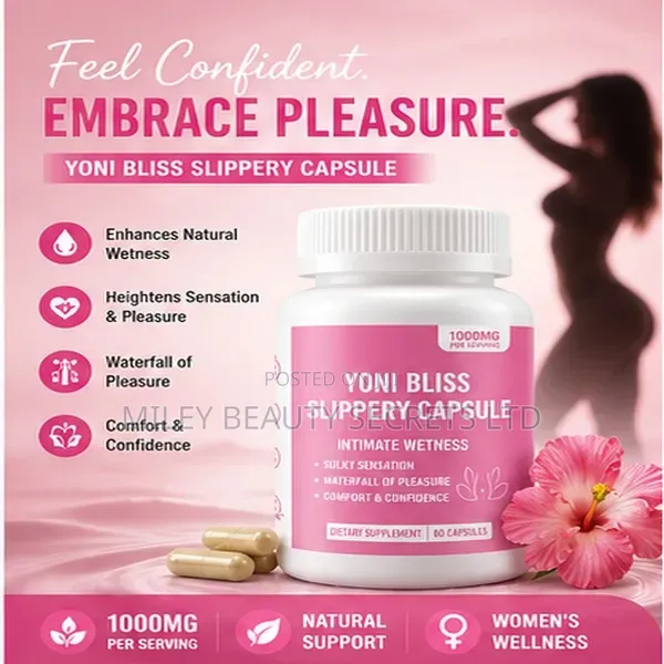 Yoni Bliss Slippery Capsule — Intimate Wellness Support