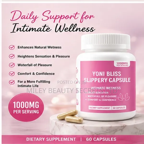 Yoni Bliss Slippery Capsule — Intimate Wellness Support