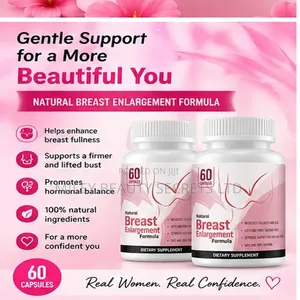 Natural Breast Enlargement Formula – 60 Capsules