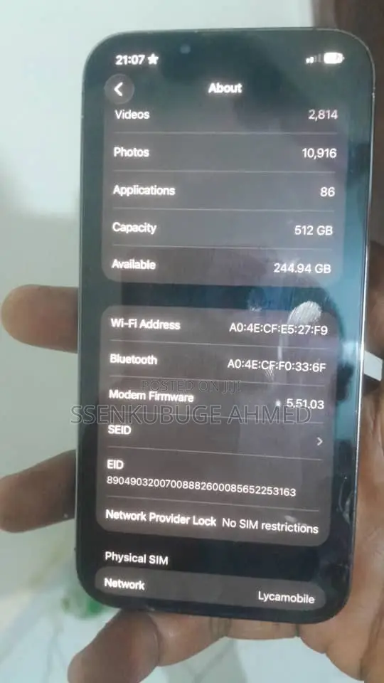 Apple iPhone 13 Pro 512 GB Black