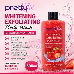  Pretty Skin Whitening Exfoliating Body Wash