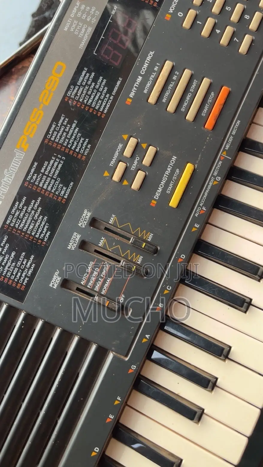 Yamaha PSS-290 Keyboard
