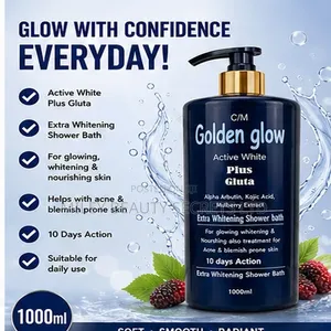 C/M Golden Glow Active White Plus Gluta – 1000ml