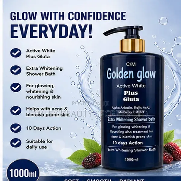 C/M Golden Glow Active White Plus Gluta – 1000ml