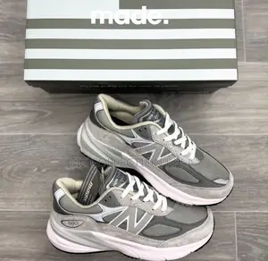 Original New Balance 990v6 Made in USA Grey Sneakers – Men’s Shoes