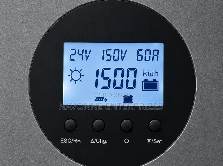 Smart MPPT Solar Panel Controller - 24V 60A (150V Max Input)