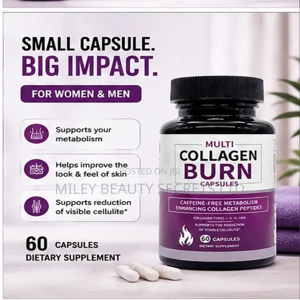 Multi Collagen Burn Capsules – 60 Capsules