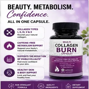 Multi Collagen Burn Capsules – 60 Capsules