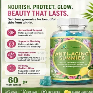  Anti-Aging Gummies – 60 Vegan Gummies