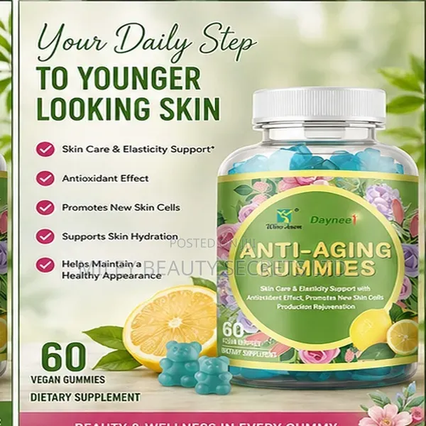  Anti-Aging Gummies – 60 Vegan Gummies