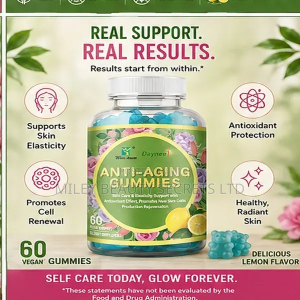  Anti-Aging Gummies – 60 Vegan Gummies