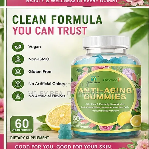  Anti-Aging Gummies – 60 Vegan Gummies