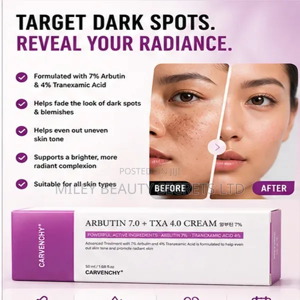Carvenchy Arbutin 7.0 + Txa 4.0 Cream