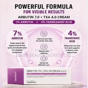 Carvenchy Arbutin 7.0 + Txa 4.0 Cream
