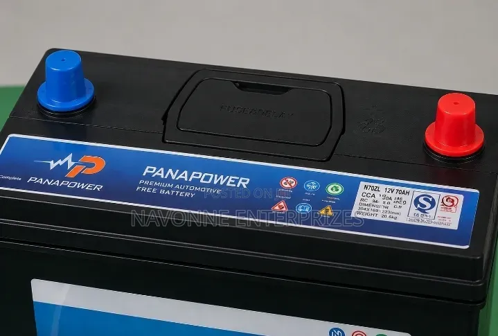 50Ah Panapower 12V Maintenance Free Car Battery N50MF