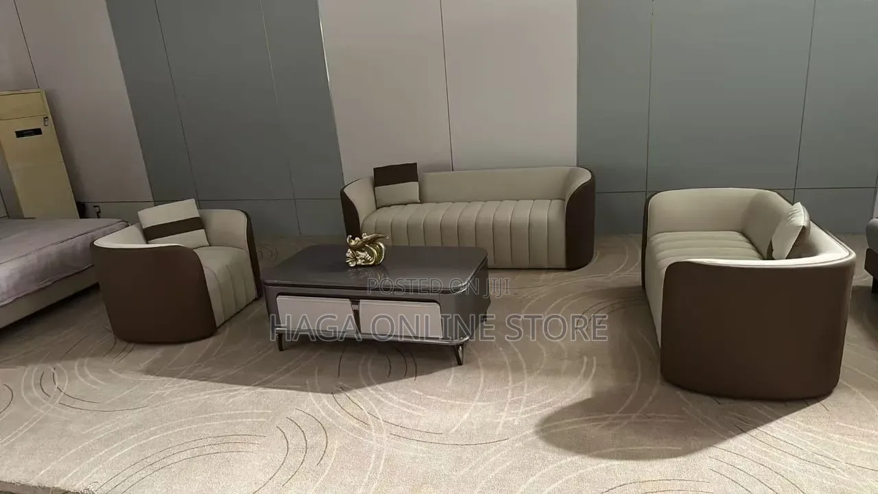 Oval Shaped Sofa 3+2+1+1