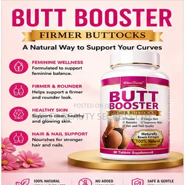 Butt Booster – Firmer Buttocks | 60 Tablets