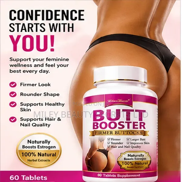 Butt Booster – Firmer Buttocks | 60 Tablets