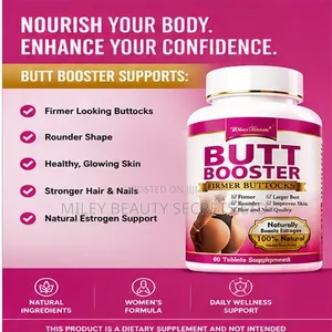 Butt Booster – Firmer Buttocks | 60 Tablets