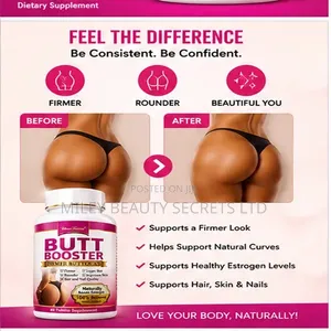 Butt Booster – Firmer Buttocks | 60 Tablets