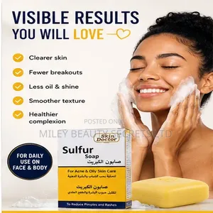 Skin Doctor Sulfur Soap – For Acne Oily Skin Care