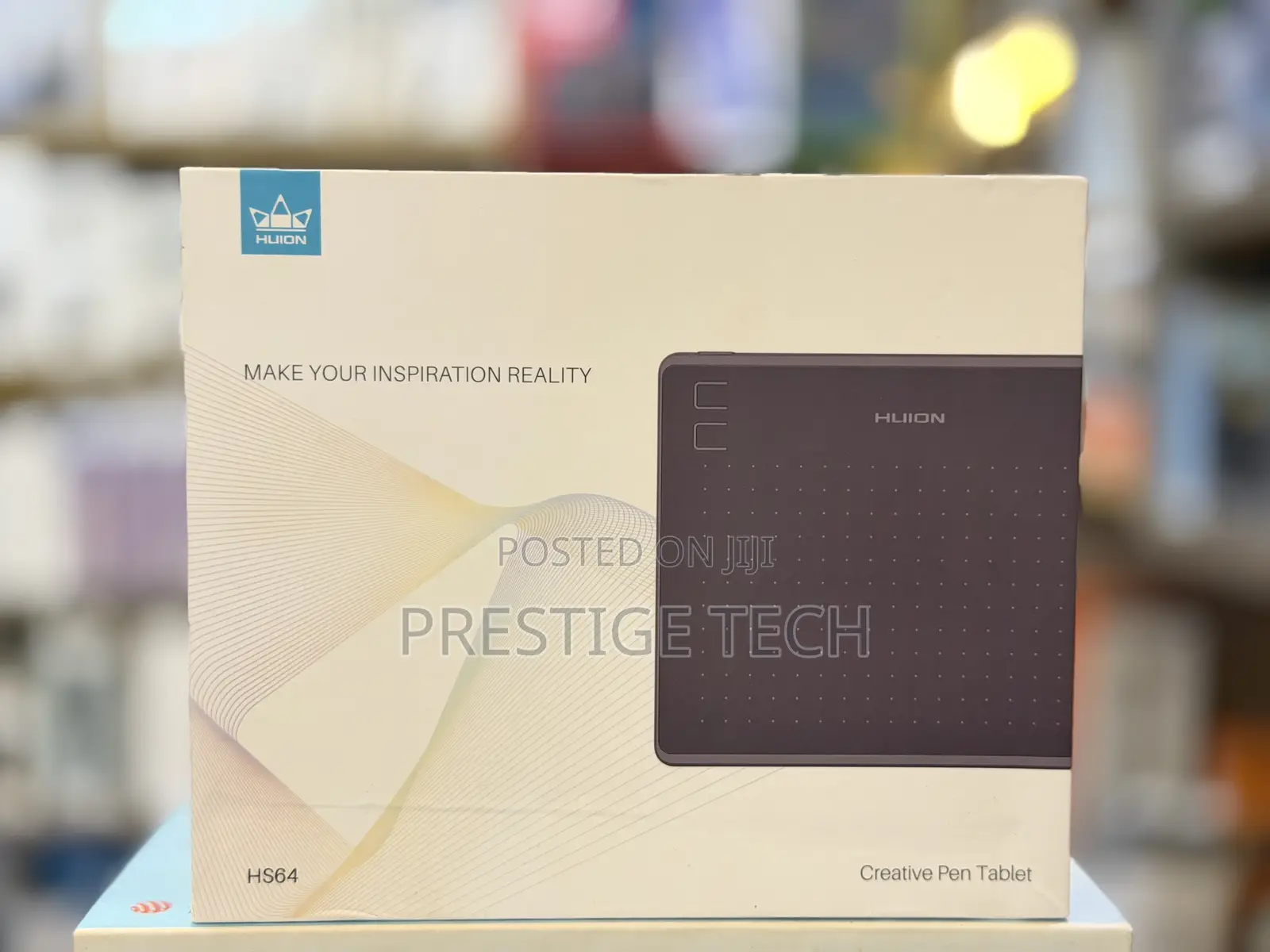 Huion HS64 Graphics Drawing Tablet Battery-Free Stylus Android PC Mac