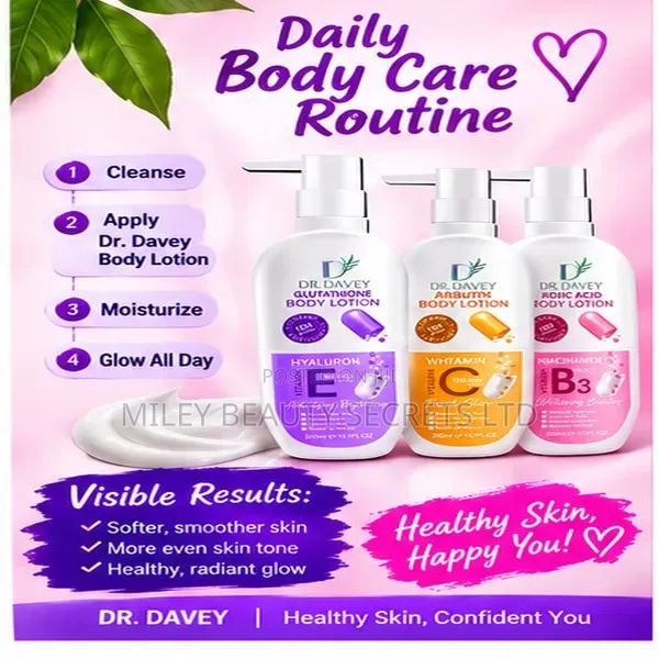 Dr. Davey Body Lotion Collection