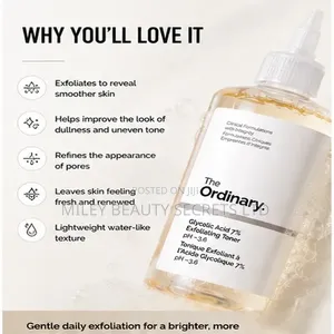 the Ordinary Glycolic Acid 7% Exfoliating Toner
