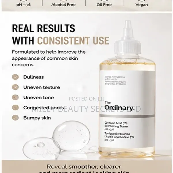 the Ordinary Glycolic Acid 7% Exfoliating Toner