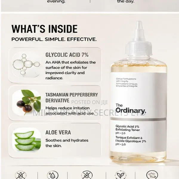 the Ordinary Glycolic Acid 7% Exfoliating Toner