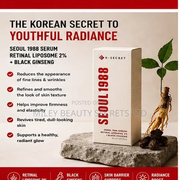 K-Secret Seoul 1988 Serum — Retinal Liposome 2% + Black Ginseng