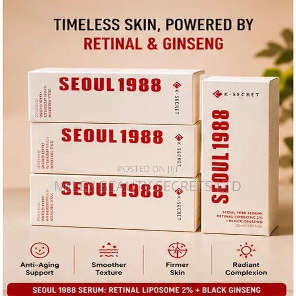 K-Secret Seoul 1988 Serum — Retinal Liposome 2% + Black Ginseng