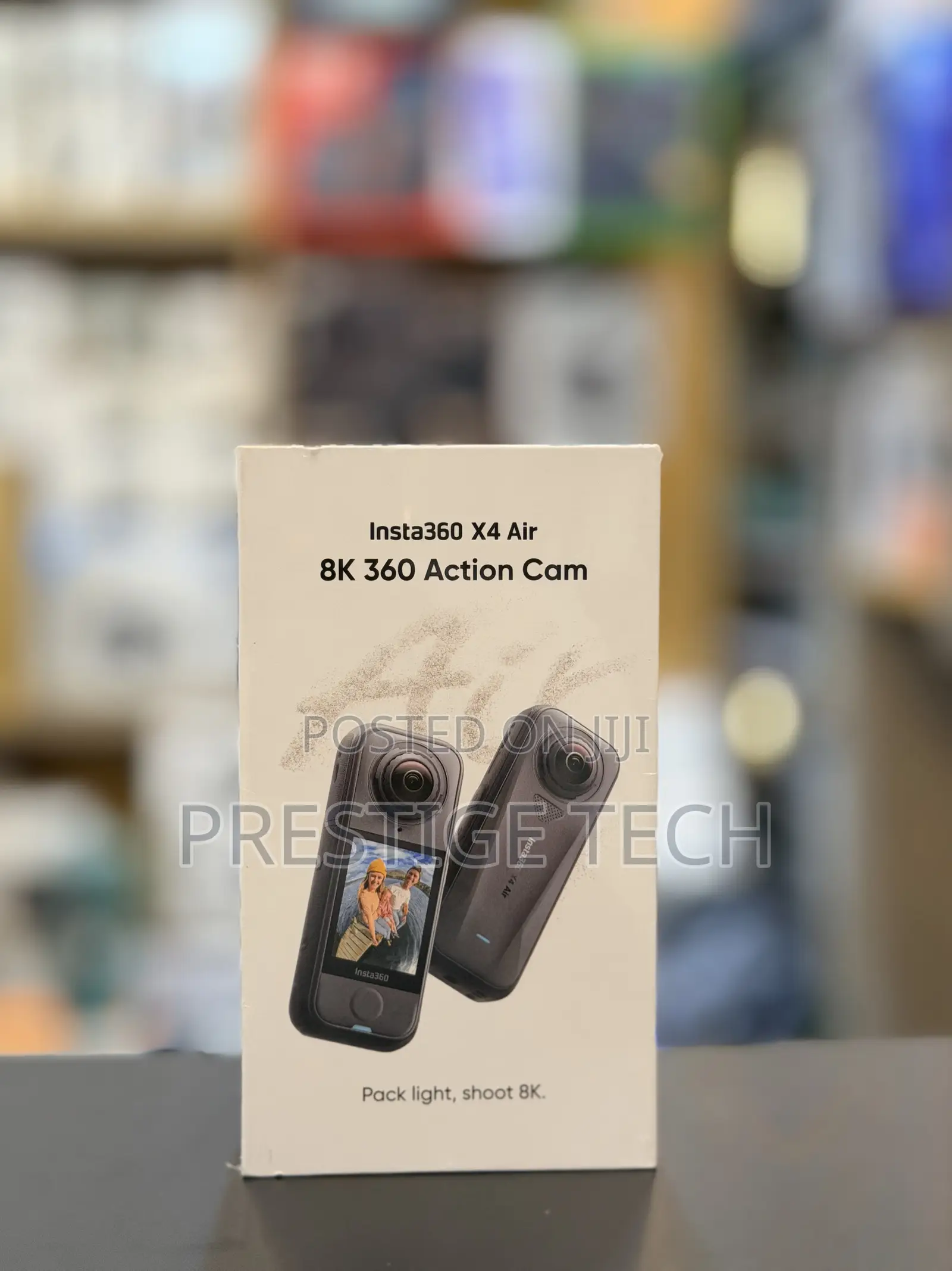 Insta360 X4 Air 360 Action Camera , Invisible Selfie Stick Effect