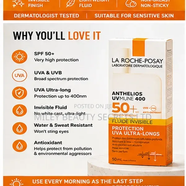 La Roche-Posay Anthelios Uvmune 400 Invisible Fluid SPF 50+
