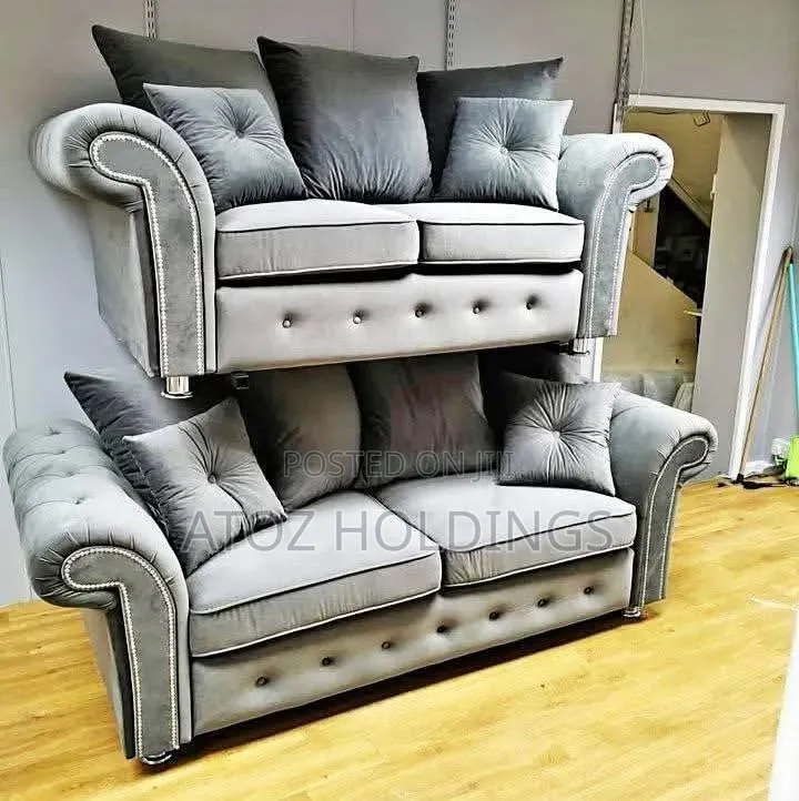 Sofa/Simple Chesterfield 5 Seater Sofas Sets 1,399,000/- In Any Colour