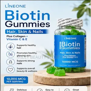 Lineone Biotin Gummies 10,000 MCG — Hair, Skin Nails