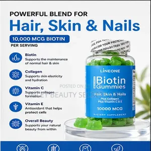 Lineone Biotin Gummies 10,000 MCG — Hair, Skin Nails
