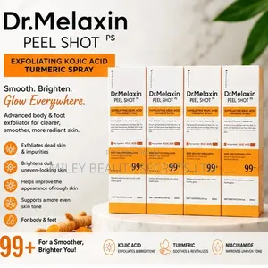 Dr. Melaxin Peel Shot Ps — Exfoliating Kojic Acid + Turmeric Spray