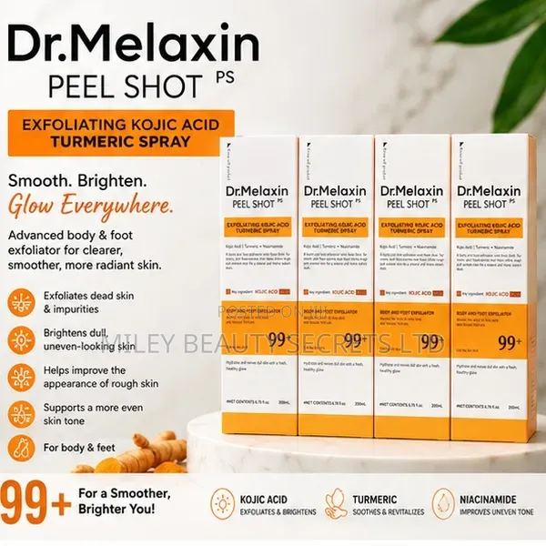Dr. Melaxin Peel Shot Ps — Exfoliating Kojic Acid + Turmeric Spray