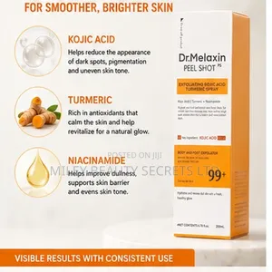 Dr. Melaxin Peel Shot Ps — Exfoliating Kojic Acid + Turmeric Spray