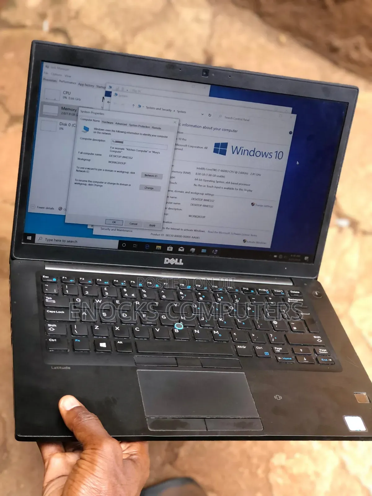Laptop Dell Latitude 7480 8GB Intel Core i7 HDD+SSD 256GB