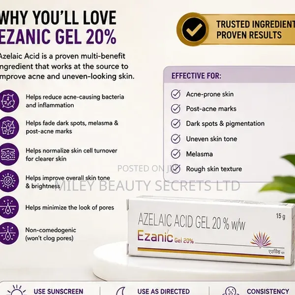 Ezanic Gel 20% — Azelaic Acid 20%