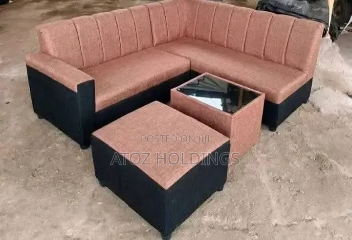 Sofas/High Back Full Package L Sofa + Poufs in Any Colour 1,399,000/